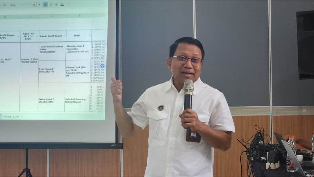 BGN Provinsi Riau Siapkan Bimtek Penjamah Makanan Serentak di 38 Kabupaten/Kota
