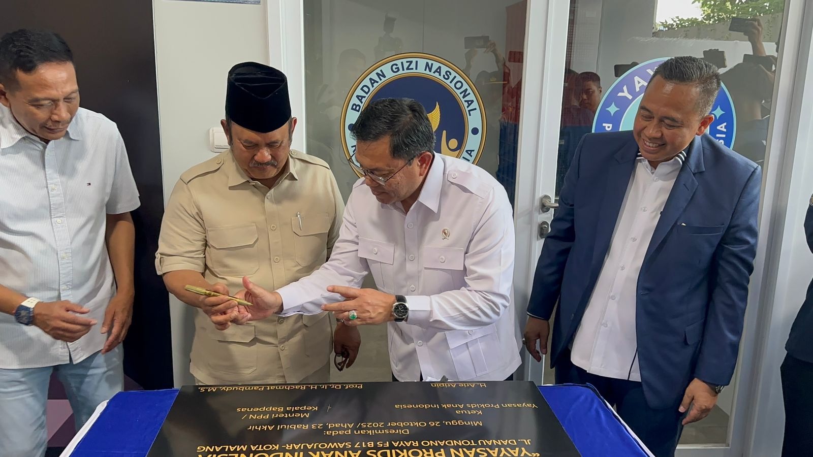 Wakil Kepala Badan Gizi Nasional Provinsi Riau (BGN Provinsi Riau) meninjau Satuan Pelayanan Pemenuhan Gizi (SPPG) Yayasan Prokids Anak Indonesia 